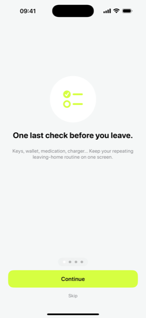 BeforeGo onboarding
